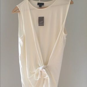 J.Gill cream tie top. For daytime or evening wear.